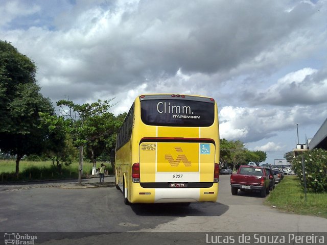 Viação Itapemirim 8227 na cidade de Campos dos Goytacazes, Rio de Janeiro, Brasil, por Lucas de Souza Pereira. Número da foto: #2812518.