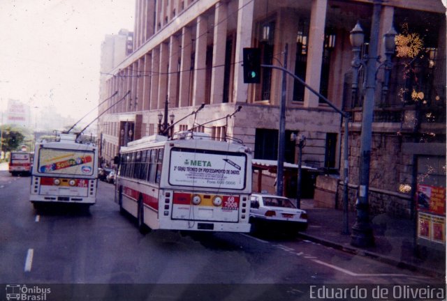 Eletrobus 68 7008 na cidade de São Paulo, São Paulo, Brasil, por Eduardo de Oliveira. Número da foto: #2813350.