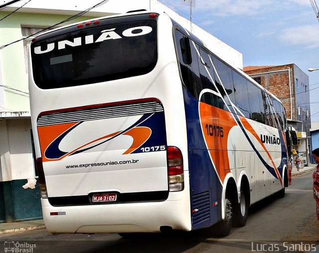 Expresso União 10175 na cidade de Jequitaí, Minas Gerais, Brasil, por Lucas Santos. Número da foto: #2812769.