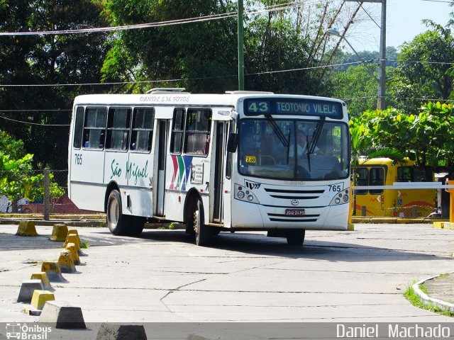 Transportes Urbanos São Miguel de Ilhéus 765 na cidade de Ilhéus, Bahia, Brasil, por Daniel  Machado. Número da foto: #2812445.