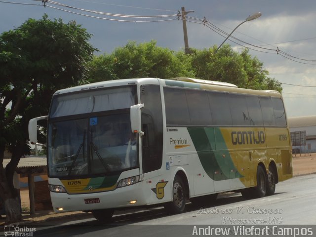 Empresa Gontijo de Transportes 11785 na cidade de Pirapora, Minas Gerais, Brasil, por Andrew Campos. ID da foto: 2812646.