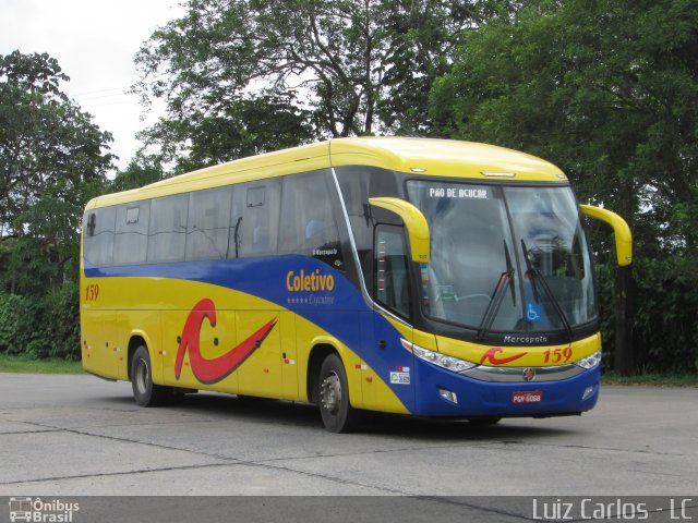 Coletivo Transportes 159 na cidade de Recife, Pernambuco, Brasil, por Luiz Carlos de Santana. ID da foto: 2812486.