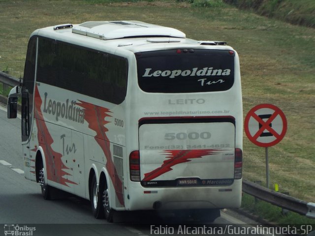 Leopoldina Turismo 5000 na cidade de Aparecida, São Paulo, Brasil, por Fabio Alcantara. ID da foto: 2853700.