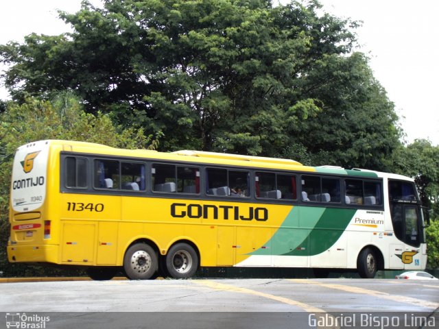 Empresa Gontijo de Transportes 11340 na cidade de São Paulo, São Paulo, Brasil, por Gabriel Bispo. ID da foto: 2852023.