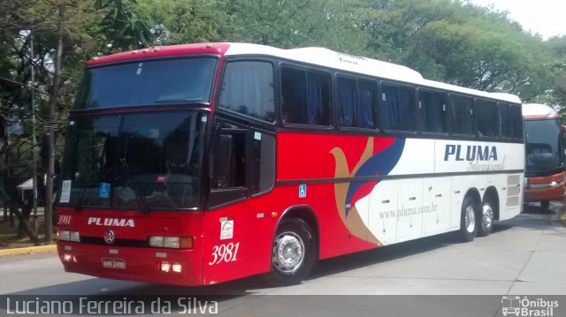 Pluma Conforto e Turismo 3847 na cidade de São Paulo, São Paulo, Brasil, por Luciano Ferreira da Silva. Número da foto: #2851522.