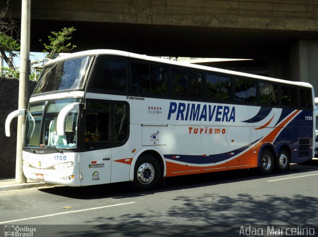 Primavera Turismo 1700 na cidade de Belo Horizonte, Minas Gerais, Brasil, por Adão Raimundo Marcelino. Número da foto: #2853192.