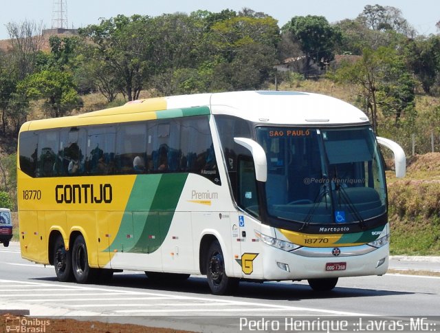 Empresa Gontijo de Transportes 18770 na cidade de Ribeirão Vermelho, Minas Gerais, Brasil, por Pedro Henrique Gumercindo da Silva. Número da foto: #2853724.