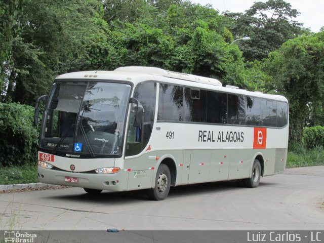 Real Alagoas de Viação 491 na cidade de Recife, Pernambuco, Brasil, por Luiz Carlos de Santana. Número da foto: #2852611.