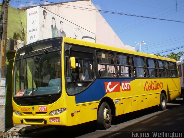 Coletivo Transportes 037 na cidade de Caruaru, Pernambuco, Brasil, por Fagner Wellington Graciano da Silva. Número da foto: #2851579.