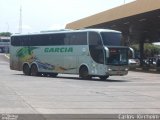 Viação Garcia 7747 na cidade de Foz do Iguaçu, Paraná, Brasil, por Carlos Kircheim. Número da foto: #2852506.