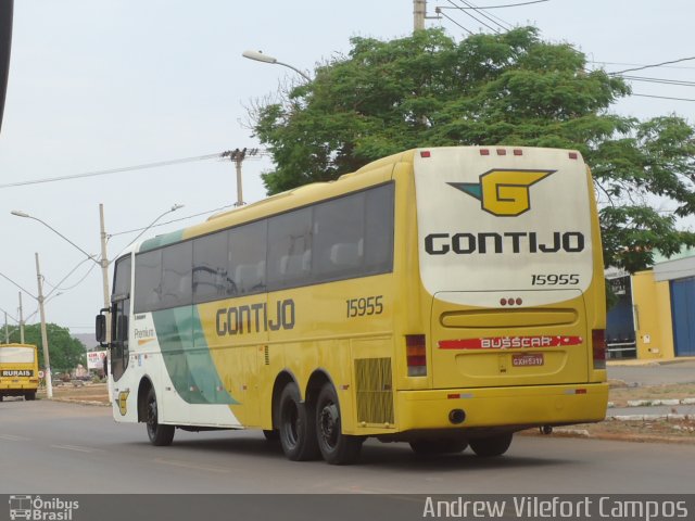 Empresa Gontijo de Transportes 15955 na cidade de Pirapora, Minas Gerais, Brasil, por Andrew Campos. Número da foto: #2855894.
