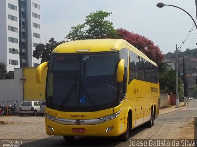 Viação Itapemirim 60549 na cidade de Coronel Fabriciano, Minas Gerais, Brasil, por Joase Batista da Silva. Número da foto: #2854211.