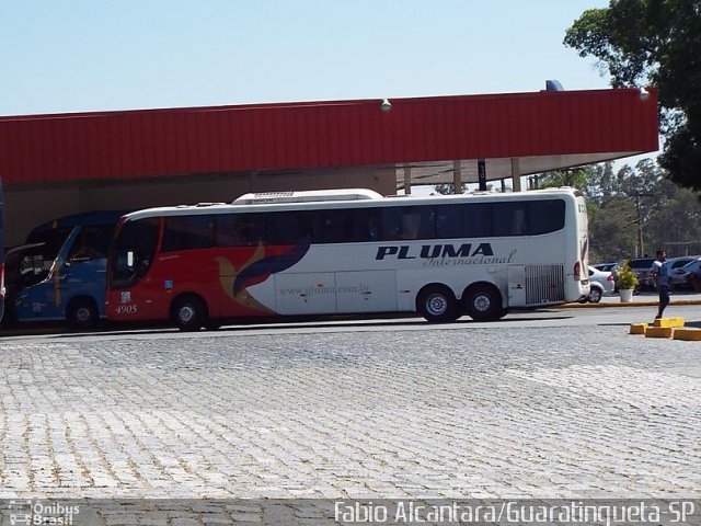 Pluma Conforto e Turismo 4905 na cidade de Guaratinguetá, São Paulo, Brasil, por Fabio Alcantara. Número da foto: #2855402.