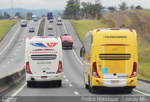 Viação Itapemirim 60815 na cidade de Aparecida, São Paulo, Brasil, por Pedro Henrique Gumercindo da Silva. ID da foto: 2856927.