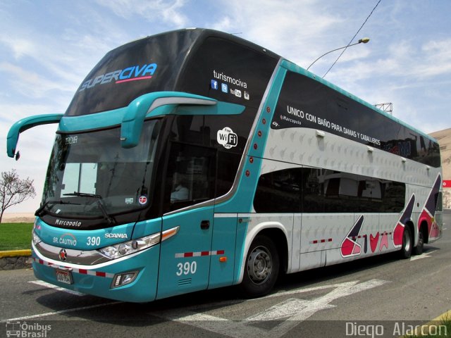 Transportes Civa 390 na cidade de , por Diego Alarcon. Número da foto: #2856420.
