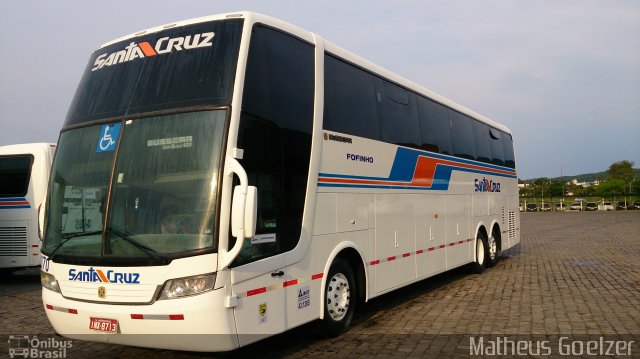 VUSC - Viação União Santa Cruz 2070 na cidade de Santa Cruz do Sul, Rio Grande do Sul, Brasil, por Matheus Goelzer. Número da foto: #2856084.