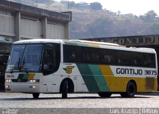 Empresa Gontijo de Transportes 3875 na cidade de Belo Horizonte, Minas Gerais, Brasil, por Luís Carlos Santinne Araújo. ID da foto: 2856979.