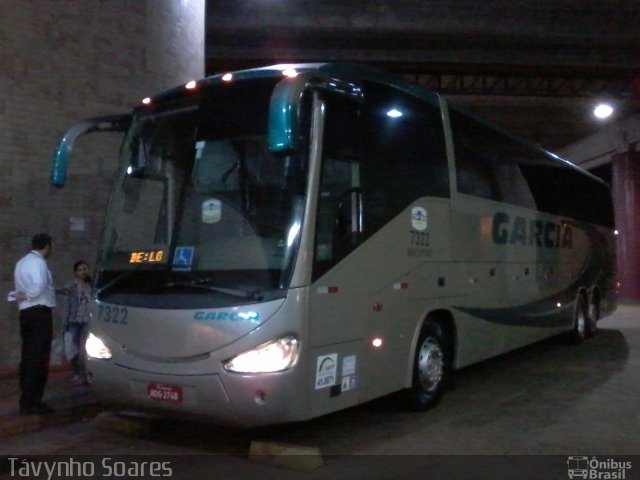Viação Garcia 7322 na cidade de Apucarana, Paraná, Brasil, por Otavio Augusto  Soares. Número da foto: #2858082.