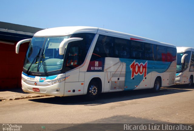 Auto Viação 1001 RJ 108.093 na cidade de Niterói, Rio de Janeiro, Brasil, por Ricardo Luiz. Número da foto: #2857618.