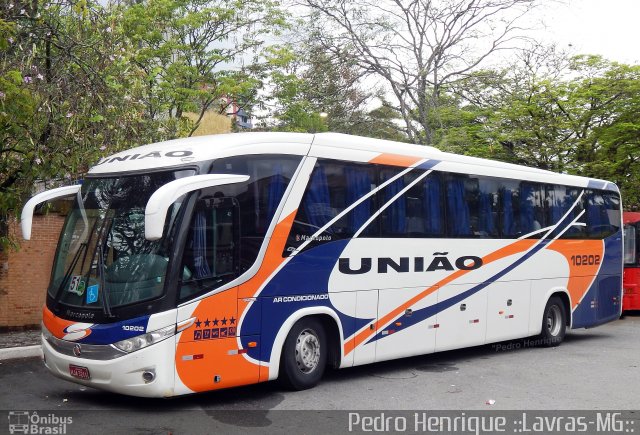 Expresso União 10202 na cidade de Aparecida, São Paulo, Brasil, por Pedro Henrique Gumercindo da Silva. ID da foto: 2857295.