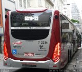 Viação Campo Belo 7 2214 na cidade de São Paulo, São Paulo, Brasil, por Johnny Ferreira. Número da foto: #2857382.