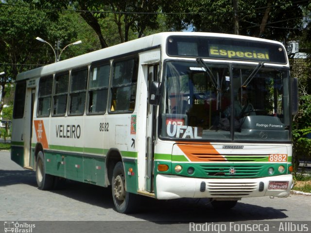 Auto Viação Veleiro 8982 na cidade de Maceió, Alagoas, Brasil, por Rodrigo Fonseca. Número da foto: #2860609.