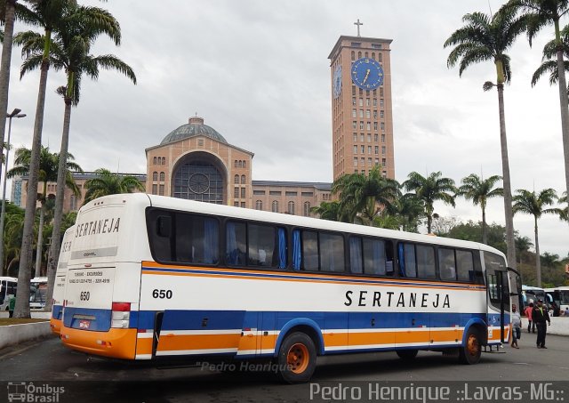 Viação Sertaneja 650 na cidade de Aparecida, São Paulo, Brasil, por Pedro Henrique Gumercindo da Silva. Número da foto: #2860469.