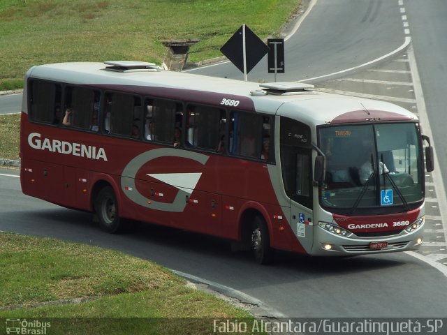 Expresso Gardenia 3680 na cidade de Aparecida, São Paulo, Brasil, por Fabio Alcantara. Número da foto: #2859531.