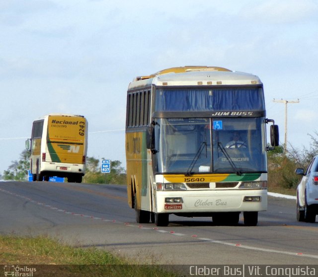 Empresa Gontijo de Transportes 15640 na cidade de Vitória da Conquista, Bahia, Brasil, por Cleber Bus. ID da foto: 2859509.