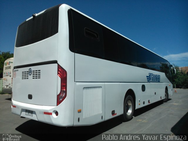 Buses Villar FYBF55 na cidade de Santa Cruz, Colchagua, Libertador General Bernardo O'Higgins, Chile, por Pablo Andres Yavar Espinoza. Número da foto: #2860639.