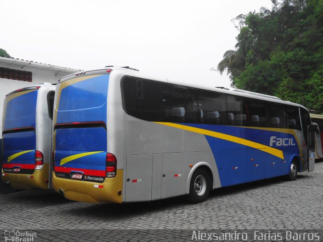 Fácil Transportes e Turismo RJ 140.044 na cidade de Petrópolis, Rio de Janeiro, Brasil, por Alexsandro  Farias Barros. Número da foto: #2859524.