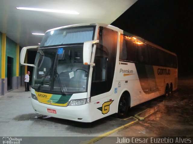 Empresa Gontijo de Transportes 12020 na cidade de Camanducaia, Minas Gerais, Brasil, por Julio Cesar Euzebio Alves. ID da foto: 2859780.