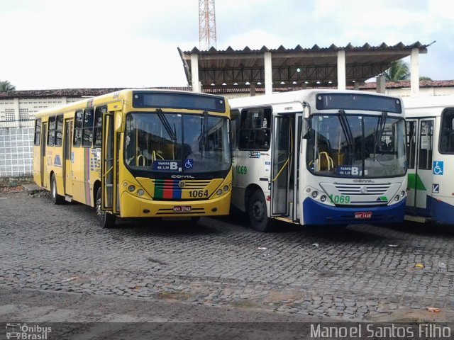 Cidade Alta Transportes 1064 na cidade de Olinda, Pernambuco, Brasil, por Manoel Santos Filho. ID da foto: 2859202.