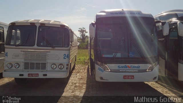 VUSC - Viação União Santa Cruz 2860 na cidade de Santa Cruz do Sul, Rio Grande do Sul, Brasil, por Matheus Goelzer. Número da foto: #2860573.