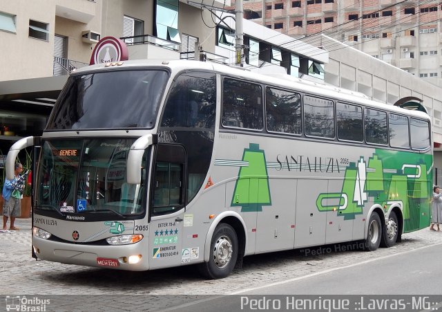 Santa Luzia Transporte e Turismo - Geneve Turismo 2055 na cidade de Aparecida, São Paulo, Brasil, por Pedro Henrique Gumercindo da Silva. Número da foto: #2860438.