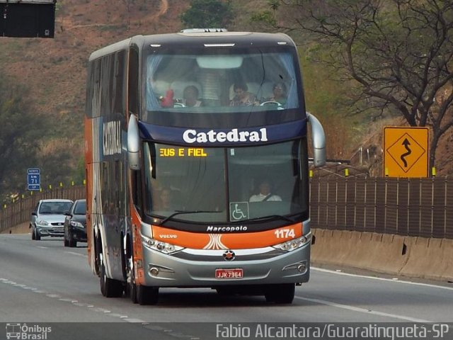 Catedral Turismo 1174 na cidade de Aparecida, São Paulo, Brasil, por Fabio Alcantara. Número da foto: #2862633.