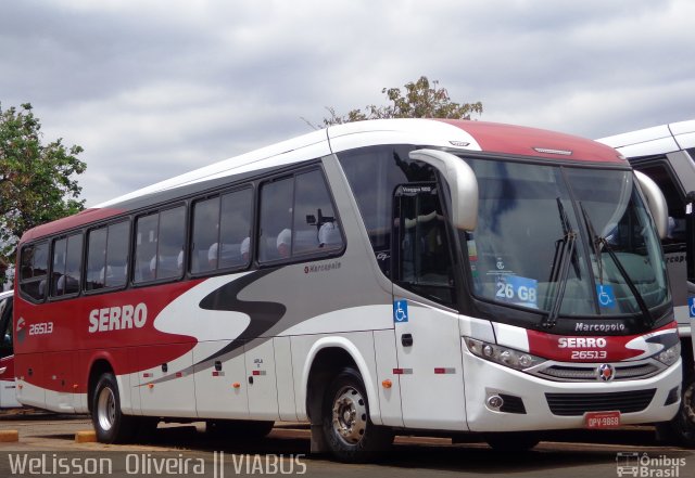 Viação Serro 26513 na cidade de Belo Horizonte, Minas Gerais, Brasil, por Welisson  Oliveira. Número da foto: #2862456.