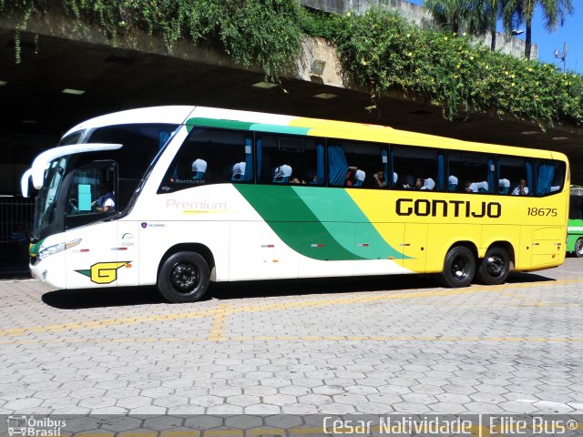 Empresa Gontijo de Transportes 18675 na cidade de Belo Horizonte, Minas Gerais, Brasil, por César Natividade. Número da foto: #2861406.