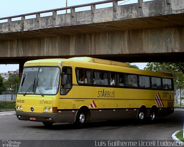 Viação Itapemirim 40335 na cidade de Vitória, Espírito Santo, Brasil, por Luis Guilherme Ucceli Ludovico. Número da foto: #2860872.