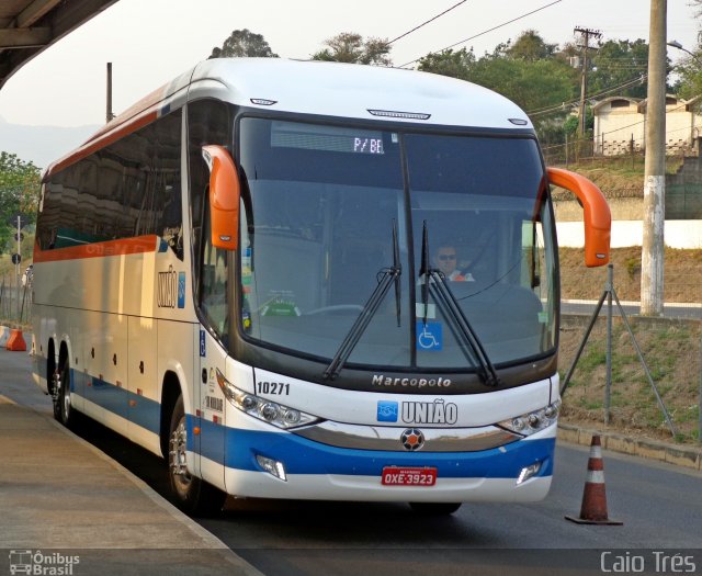 Expresso União 10271 na cidade de Belo Horizonte, Minas Gerais, Brasil, por Caio Trés. ID da foto: 2862128.