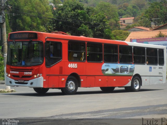 Viação Brasília 39018 na cidade de Sabará, Minas Gerais, Brasil, por Luiz Fernando. ID da foto: 2862065.