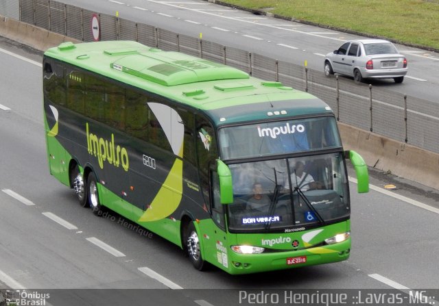 Impulso Turismo e Transportes 6200 na cidade de Aparecida, São Paulo, Brasil, por Pedro Henrique Gumercindo da Silva. ID da foto: 2862798.