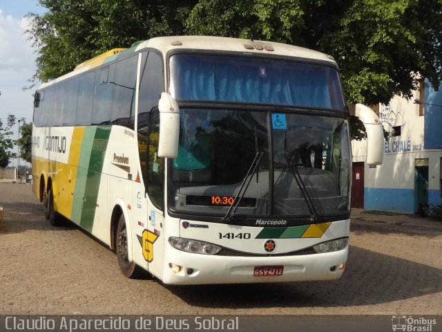 Empresa Gontijo de Transportes 14140 na cidade de Ji-Paraná, Rondônia, Brasil, por Claudio Aparecido de Deus Sobral. Número da foto: #2862197.