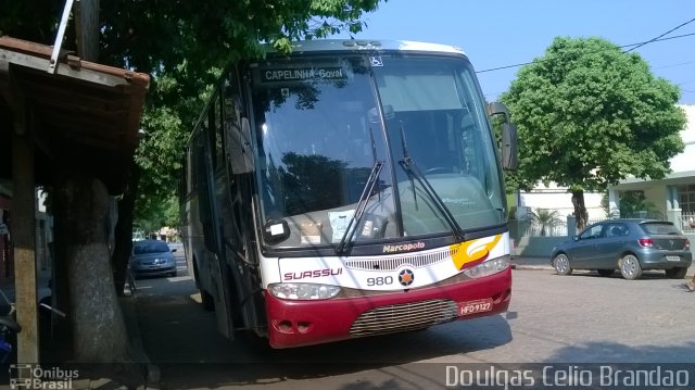 Viação Suassui 980 na cidade de Coroaci, Minas Gerais, Brasil, por Douglas Célio Brandao. ID da foto: 2865278.