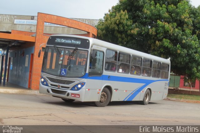 Viação São Francisco 2216 na cidade de Campo Grande, Mato Grosso do Sul, Brasil, por Eric Moises Martins. ID da foto: 2863858.