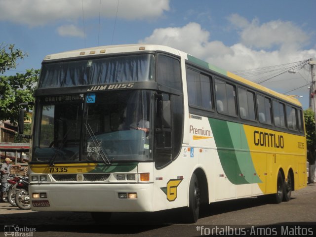 Empresa Gontijo de Transportes 11335 na cidade de Jucás, Ceará, Brasil, por Amós  Mattos. ID da foto: 2863010.