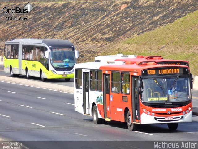 Expresso Luziense > Territorial Com. Part. e Empreendimentos 30226 na cidade de Belo Horizonte, Minas Gerais, Brasil, por Matheus Adler. ID da foto: 2865883.