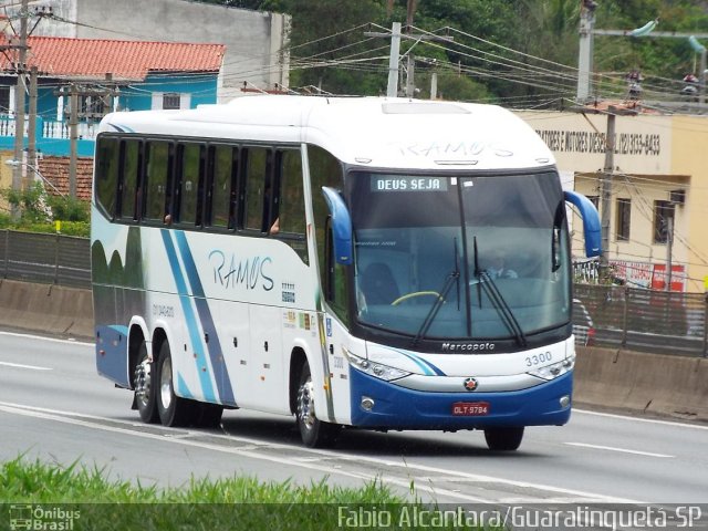 Ramos Turismo 3300 na cidade de Guaratinguetá, São Paulo, Brasil, por Fabio Alcantara. ID da foto: 2866823.