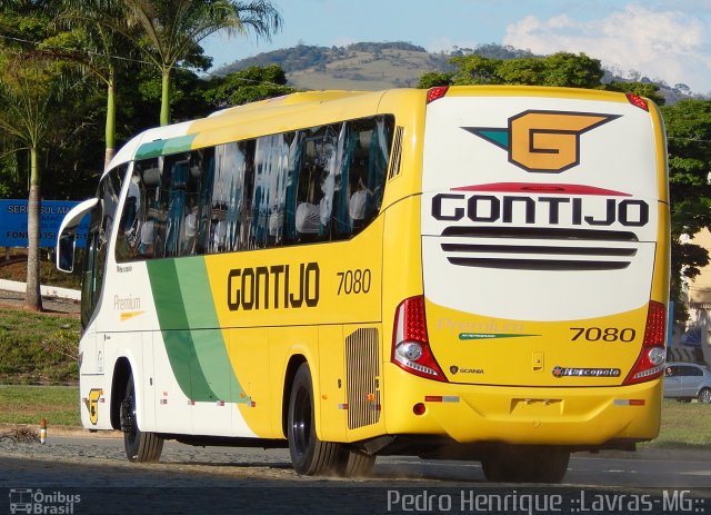 Empresa Gontijo de Transportes 7080 na cidade de Perdões, Minas Gerais, Brasil, por Pedro Henrique Gumercindo da Silva. Número da foto: #2869503.