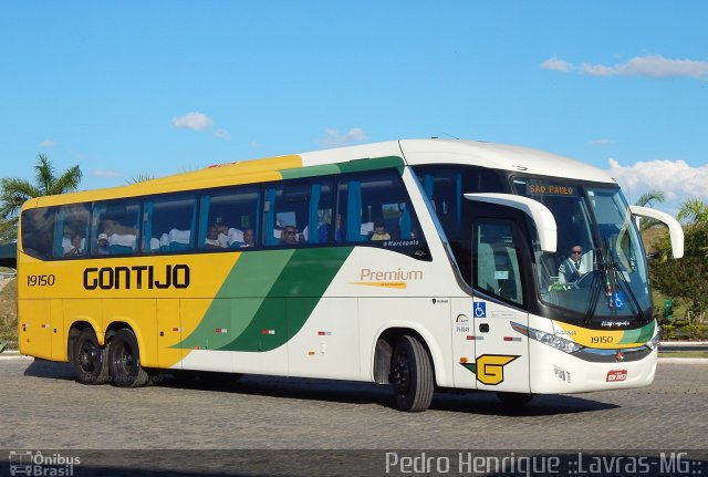 Empresa Gontijo de Transportes 19150 na cidade de Perdões, Minas Gerais, Brasil, por Pedro Henrique Gumercindo da Silva. Número da foto: #2869519.